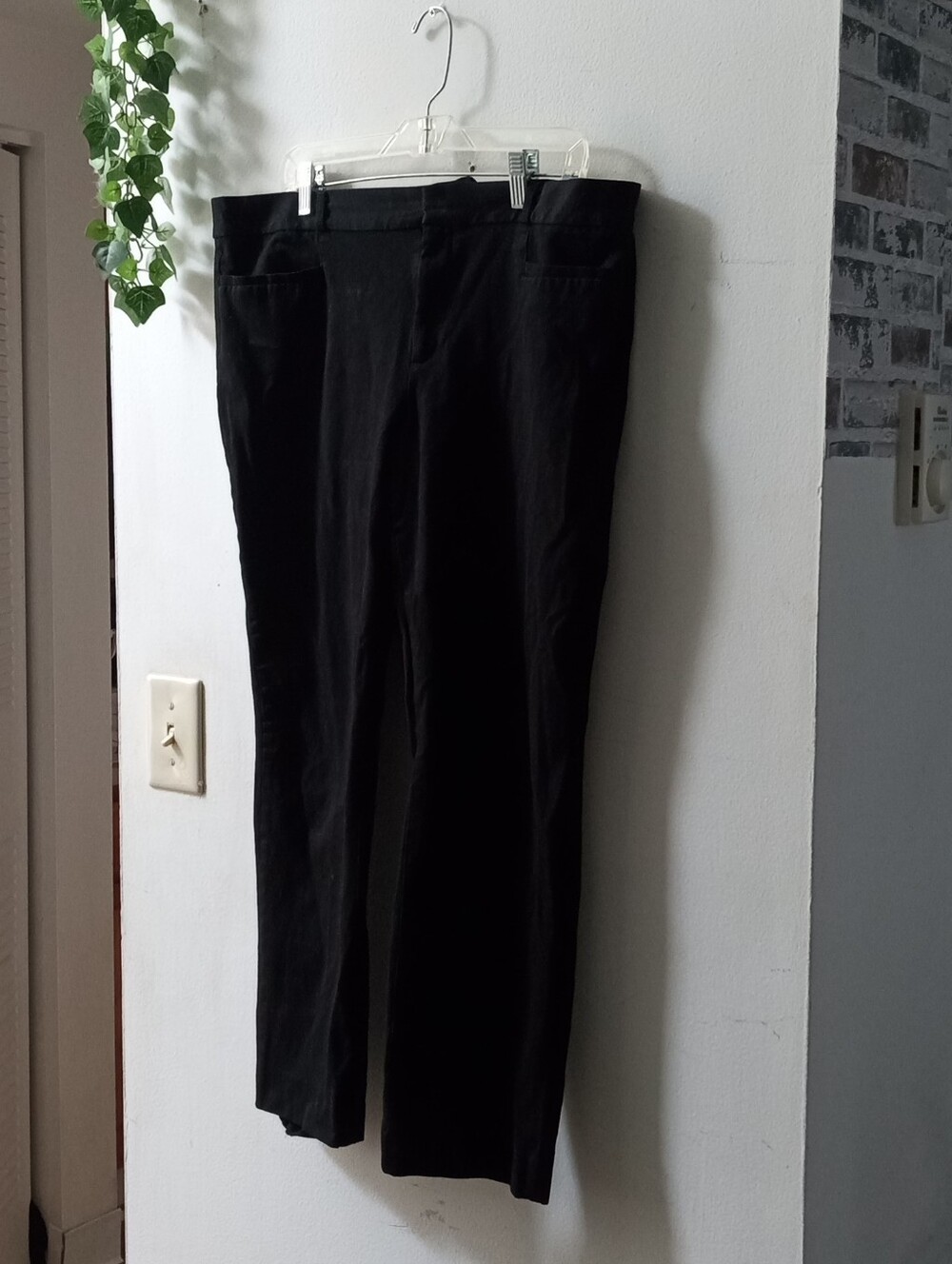 Banana Republic Black Dress Pants - Straight Leg